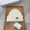 Mode Kasjmier Gebreide Baseball Cap Letter Designer Beanie Hoed Mannen Vrouwen Straat Tij Hoed Effen Kleur Ball Caps Emmer hoeden