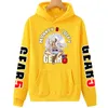 Men's Hoodies Sweatshirts One Piece Hoodie Luffy Gear5 Hoodie Anime Style Autumn Harajuku Style Top G220916