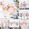 Kerstdecoraties Angel Doll Merry Decor for Home 2022 Ornamenten Xmas Tree Gift Jaar Navidad Noel Noel