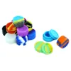 Smoking accessories 7ml dab jars silicone dabs container oil multicolor optional