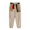 Pantalones para hombres Pantalones Bordados Bordado Sportswear Drawstring Caprice de ch￡ndal