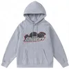 Erkek Siyah Hoodie Sweatshirts Tasarımcı Krop Bahar ve Sonbahar Sıcak Gündelik Giyim Deseni Çok Molor Plus Kadife Mektup Sokak Giyim Spor Giyim Kadın Hoodie