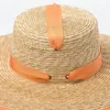 Sombreros de ala ancha Sol de calidad para mujer Playa flexible con protección UV UPF 50 Gorra de paja Cinta Sombrero Kuntucky