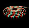 Luzes de tira de LED de luz ultraleve RGB 16,4ft/5m SMD3528 DC12V FLEXIBLE LES TIPS LUZES 60LED/METEME