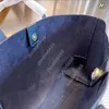 Borsa tote nera di alta qualità Borsa in pelle impermeabile di grande capacità borsa da donna borsa a tracolla stilista di moda