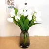 Faux kwiatowa zieleń 5 głów Tulipany