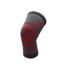 Ginocchiere 1 pezzo Manica da compressione in nylon elastico per basket pallavolo per bretelle di supporto per ciclismo da corsa fitness