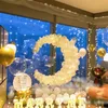 Kerstdecoraties Moon Balloon Boogstructuur Huwelijksfeest Decoratie Achtergrond Wall Arch Modellering 220916