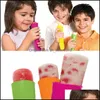 Ice Cream Tools 6Pcs/Lot Ice Pop Mold Popsicle Mod With Attached Cap Sile Push Up Cream Jelly Lolly Maker Drop Delivery 2021 Home Gar Dhjqc