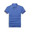 2023 Męski Polos Fashion Classic wielokrotny kolor marki męskiej koszulki Polo T-shirt z krótkim rękawem bawełniane oddychające koszulki rozmiar s-3xl