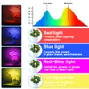 屋内植物のLED成長光のLED LED植物成長ライトフルスペクトルタイミング機能9調節可能な360°調整可能なグースネック4スイッチモードシード