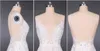 French wedding dress sexy suspenders v-neck temperament open back is thin and elegant romantic MY6032