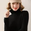Women's Sweaters Cashmere Sweater Women Autumn/winter 2022 Korean High Neck Long Sleeve Pullover Plus Size