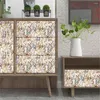 배경 화면 현대 꽃 패턴 자기 접근성 벽지 거실 배경 가구 스티커 DIY 가정 장식 단색