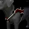 犬の襟ペットウォークアウトハーネスベスト調整可能な通気性メッシュ反射胸部襟小さな中程度の大きな犬アクセサリーC45