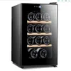 2020 Household electronic constant temperature and humidity ice wine cabinet mini ice bar small refrigerated and insulated cabinet234Z