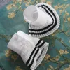 Knee Pads Autumn Gloves Women's Knitting Leisurely Winter Beautiful Goddess Elegant Romantic Pearl Lace Arm Warmers Women