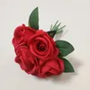 christmas decoration ang wedding decoration flowers Living room artificial flower housewarming simulation ornament 6 angel roses