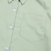 Kleidungssets XS-5XL Damen Matcha Tops Sommer Slim V-Ausschnitt Kurzarmhemd JK Schuluniform Blusen Studentenkleidung