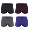 Onderbroek boksers heren modale zachte boksershorts ondergoed vaste kleur boxer korte mannelijke pure mannen slipjes shorts kleding 2022