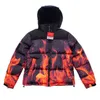 Luxe designer modeheren stylist jas letter printing parka winter jas Men dames veer overjas down jassen 225