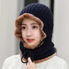 Berets Accessory Terrific Brimless Neck Wrap Headwear Women Hat Contrast Colors For Work