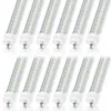 CNSUNWAY 8FT LED Tube Light Bulbs Single Pin Fa8 Base D Shape 120W 6000K