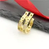 Orenatore a cerchio di diamante designer di gioielli in acciaio inossidabile in acciaio inossidabile 14k 18k Oreno d'amore in oro rosa per donne squisite semplici moda c diamanti anello di anello regalo lady regalo