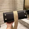 Abendtaschen Tasche Tote Handtasche Quadratischer Drehverschluss Abnehmbarer Schultergurt Echtes Leder Einhand-Innentasche mit Reißverschluss Damenhandtaschen