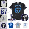 Vin Scully Jersey Voice 1950 2016 Patch 67 White Blue Grey Black Cool Base Home Way Embroidery