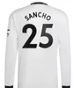 Kits pour adultes 21 22 23 Sancho B. Fernandes Soccer Jerseys 2022 2023 Manchester Cavani Shaw R.Varane Mans Utds Cavani Greenwood United Men Kids Kits Sock Full Uniforms 640