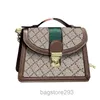 Borsa a tracolla Ophidia da donna Mini borse a mano Borsa in tela Lettere Rosso verde a strisce con fibbia Design Fashion Letters Hardware oro Borse a tracolla 2022