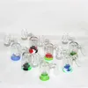 Hookahs Glass Reclaim Ash Catcher voor het roken van bongs 90 45 graden 14 mm 18 mm Ashcatcher Bubbler Bong Oil Rig