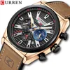 Wristwatches New 8392 Men التقويم الشريط التجاري Watch 220917
