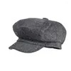 Berets 2022 Peaky Blinders Beret Men Men Cap Sports Hats Baret Mutze Damen Bere Caps Boinas de Invierno Para Mujer CQ1593