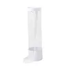 Presentförpackning Flower Wrapping Box PVC Transparent Cylinder Single Rose Bouquet Case A0kf