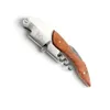 2020010922 Wooden bottle opener gift handle shrimp head knife manufacturer direct beer stainless steel wine248I6161146