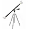 Tripodlar 61cm/24 "Tripod Bomu Çapraz Uzatma Kolu Yatay Çubuk Kamera Montajı Döner Çok Açılı Merkez Sütun Tüpü aksesuarı