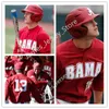 College Baseball Wears College Alabama Crimson Tide College Baseball Jersey Jimmy Nelson Alex Avila Mikey White Cody Henry Jett Manning Brock Love John Trousdale D