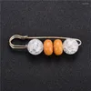 Brooches High-grade Bead Pins Decoration Korean Autumn Winter Luxury Cardigan Scarf Buckle Pin Brooch Women Clothes Accessories