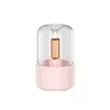 Candlelight Electric USB Air Air Hiridifier Aroma Diffuser Portable 120ml Cool Mist Maker Fogger 8-12 Hours LED Night Light