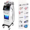 2022 RF ultrasonic 10 In 1 Hydro Dermabrasion Deep Cleaning Machine For Facial Cleaning H2O2 Aqua Clean skin rejuvenation Apparatus