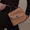 Podwójna boczna konstrukcja prawdziwa skórzana torba na ramię Kobiety Wysokiej jakości w pełni ręcznie robione luksusowe designerskie torby torebki i torebki 2331