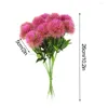 Decorative Flowers Hydrangea Dandelion Bouquet Wedding Party Decoration Plant Home Plastic Plants Bride Hold Fake Christmas Artificial