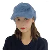 Beret Cap Japan i koreański w stylu koreański zima czapka earflap miękka pluszowa rosyjska na zewnątrz ciepła dama na nartach ushak