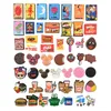 إكسسوارات أجزاء الأحذية xqnb chockfila food charms decoration soft pvc charm لطيف للأطفال الفتيات الفتيان