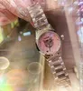 Klassische Atmosph￤re gut aussehende Uhr 28mm Business Switzerland Annual Explosions Highend Women Fine 904L Edelstahl Bienenkatze Star Skelett Zifferblatt Armbanduhr