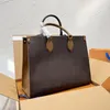 Onthego Tote Bags Designer Handbags Luxury Brands Single Shoulder Bag Classic Women Crossbody Handbag