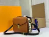Pochettes metis Shoulder Bag Luxury Designer Womens Fashion Handbag monograms Embossing classics Handbags Women Luxurys Brands Crossbody Bags