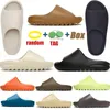 Foam Runner Designer Sandalen Mannen Vrouw Slippers schoen Vermillion Mineral Blue Onyx Pure Slide Ochre RUNR Bone Resin Witte Klei Moon Rnnrs Graffiti Clog Ochre Voor Vrouwen